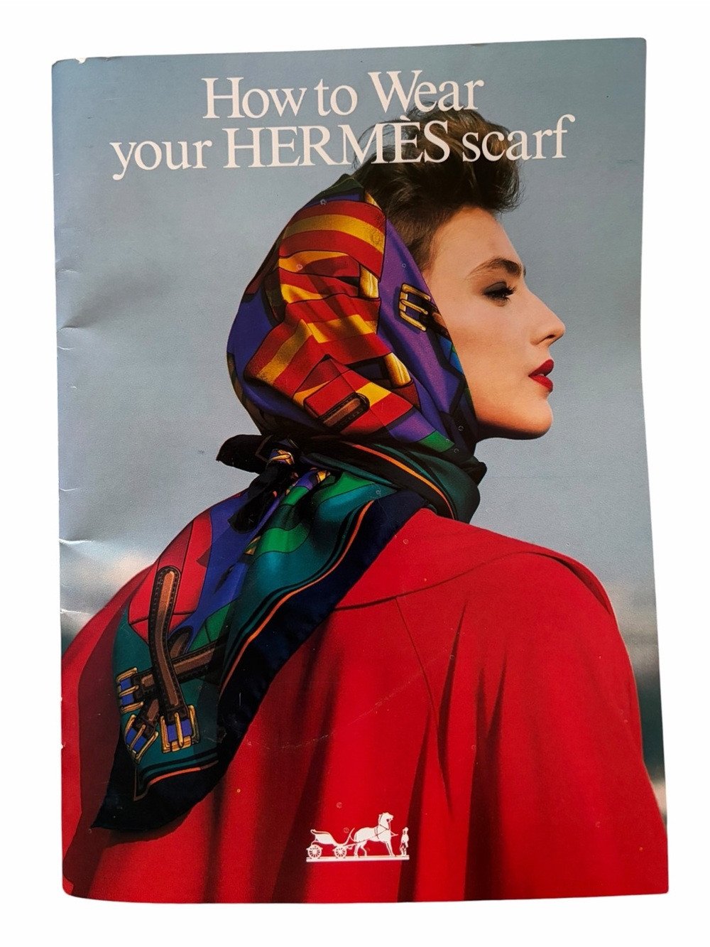 Vintage 1986 "How to Wear Your Hermès Scarf" Instructional Booklet